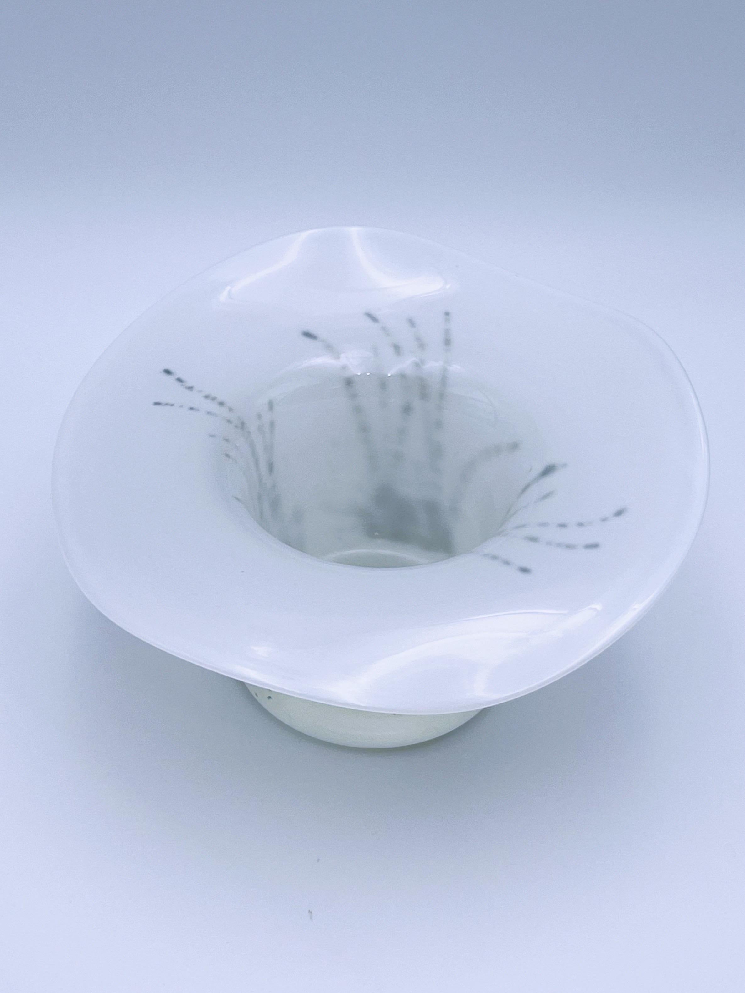 Benny Motzfeldt (1909-1996) per PLUS Norway, vaso in vetro artistico norvegese degli anni 1970/80 in vendita 2