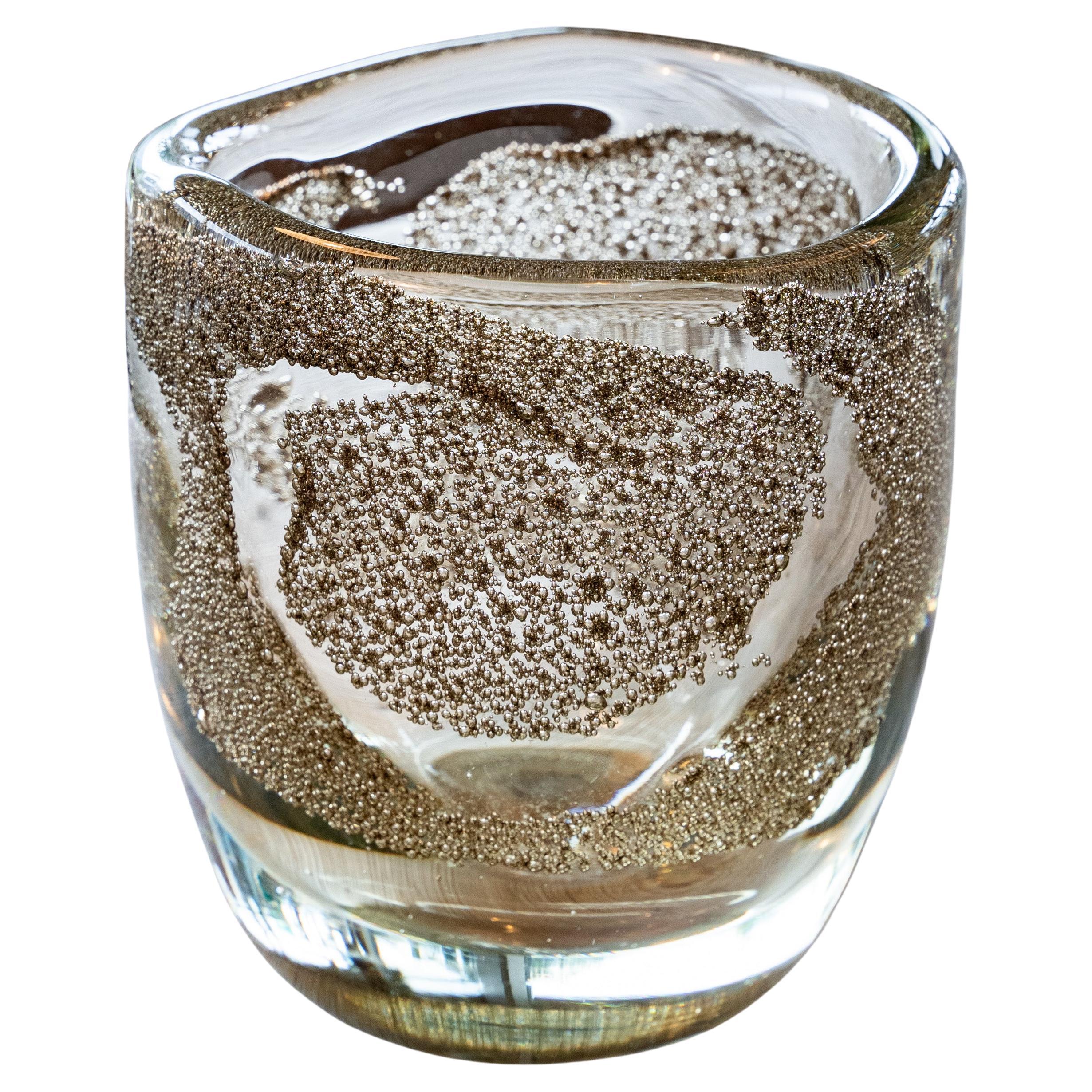 Benny Motzfeldt Art glass for PLUS Norway, 1960s