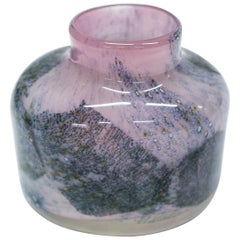 Benny Motzfeldt Midcentury Hand Blown Glass Vase for Plus
