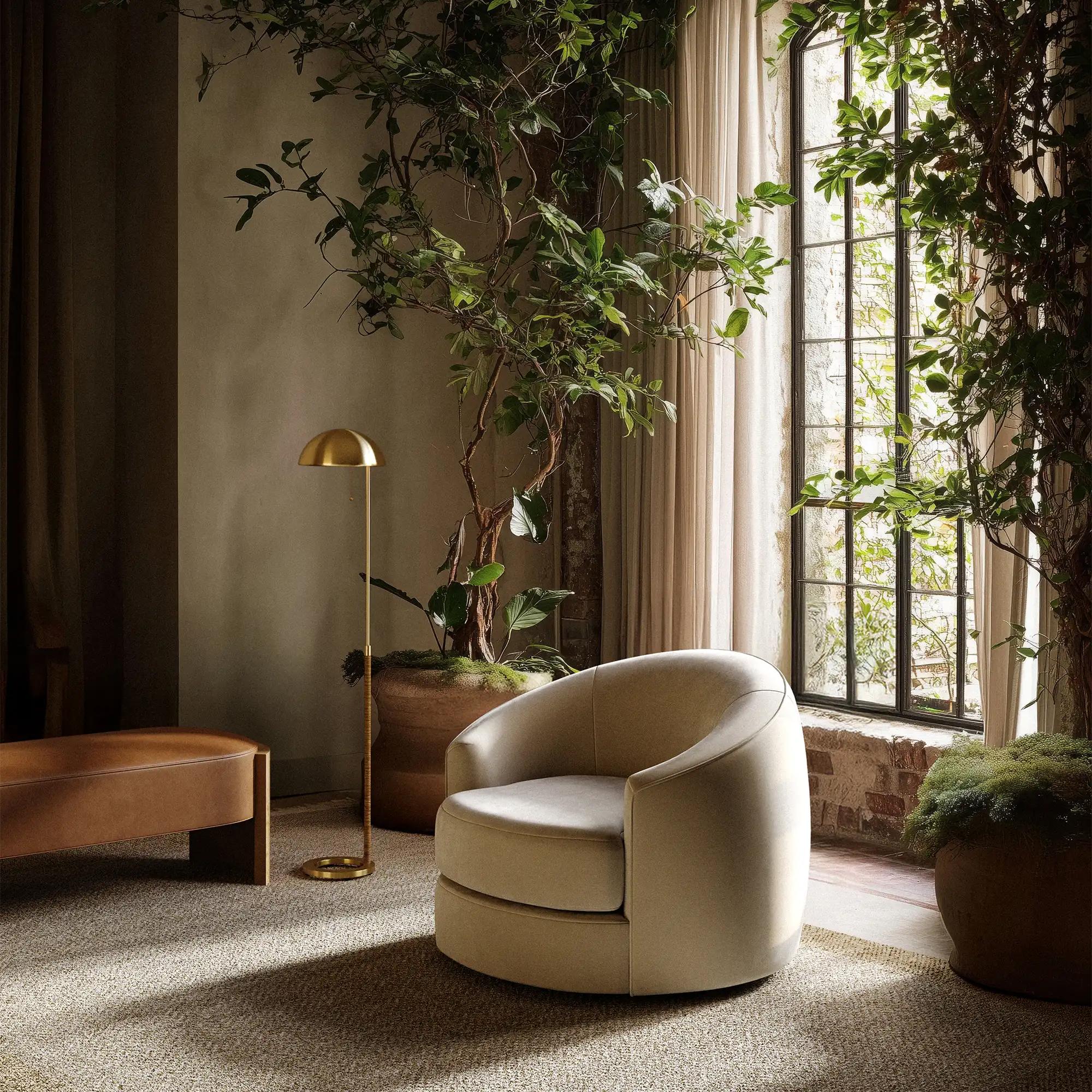 Benoit Bank (Leder) von Christiane Lemieux im Zustand „Neu“ im Angebot in New York, NY