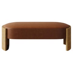 Banc Benoit (cuir) par Christiane Lemieux