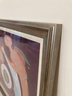 « Study of an Angel » (Étude d'un ange):: par Benot Gilsoul:: huile sur papier