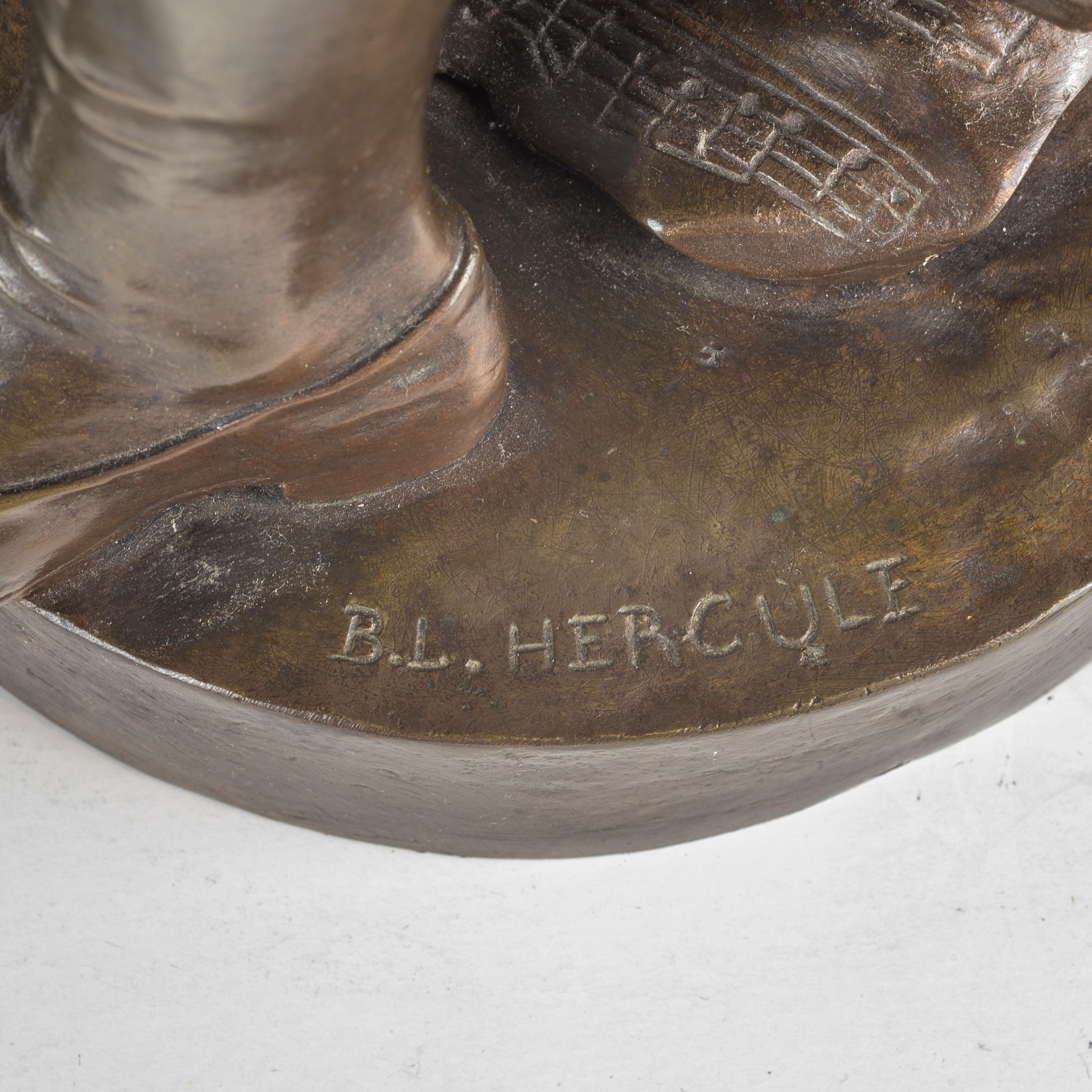 Signed 'B.L. HERCULE'

Artist: Benoit Lucien Hercule (1846-1913)
Origin:French
Date: 19th century
Dimension: 25 in. x 13 in. x 11 in.