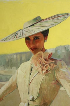 " Pop New-Look ", Painting, Oil on Canvas