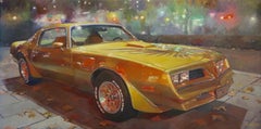 "Disco Pontiac", Painting, Oil on Canvas