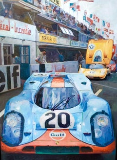 "Gulf 20", Painting, Oil on Canvas