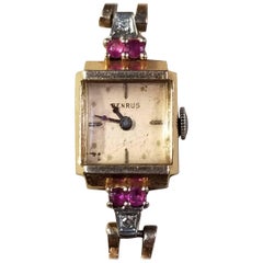 Benrus 14 Karat R/G Vintage Wristwatch
