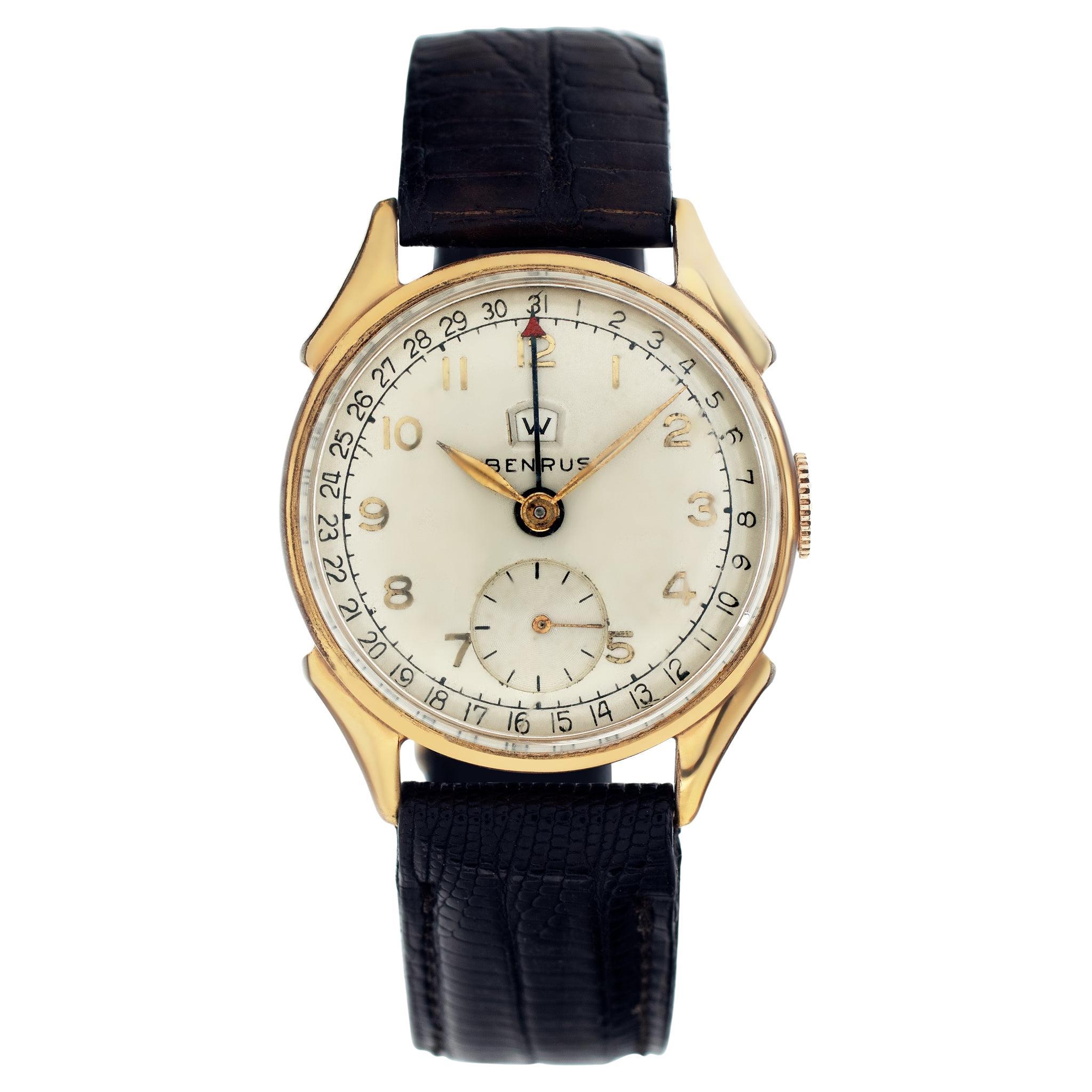 Reloj de pulsera clásico Benrus Referencia W4008