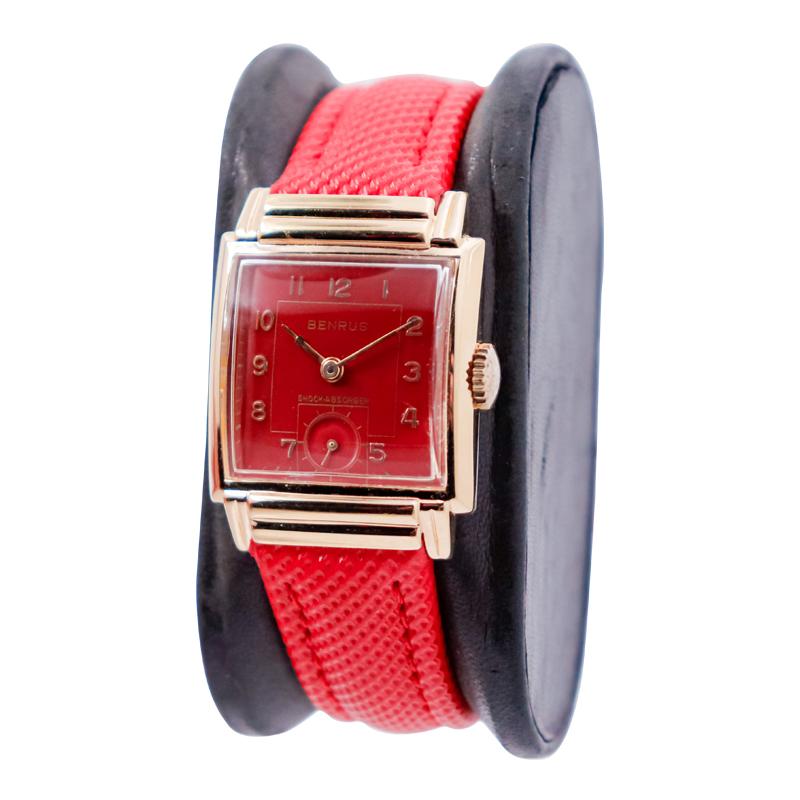 benrus tank watch