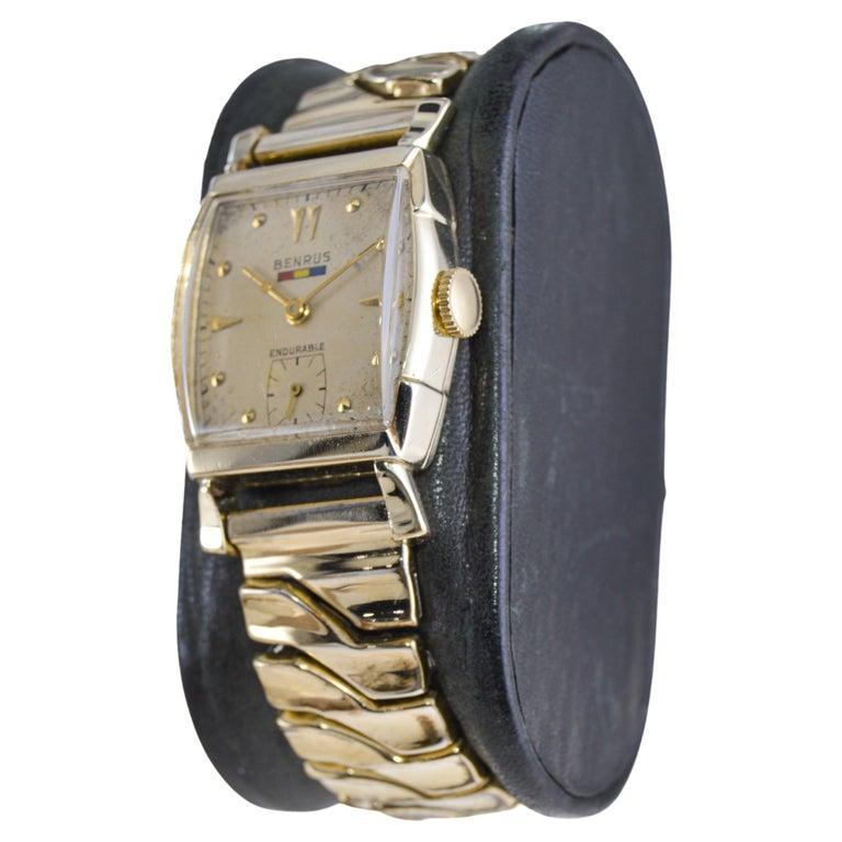 men's benrus vintage watch