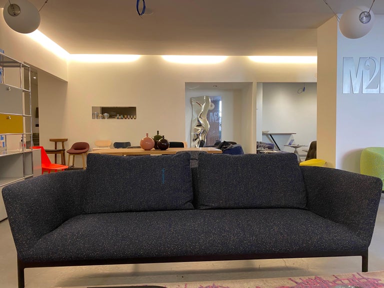 Bensen Loft Sofa Upholstered in Raf Simmons Fabric For Sale at 1stDibs