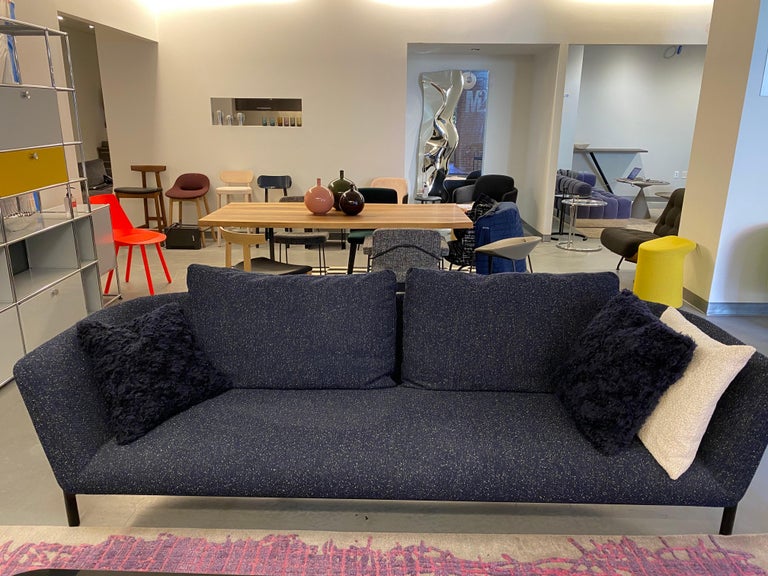 Bensen Loft Sofa Upholstered in Raf Simmons Fabric For Sale at 1stDibs