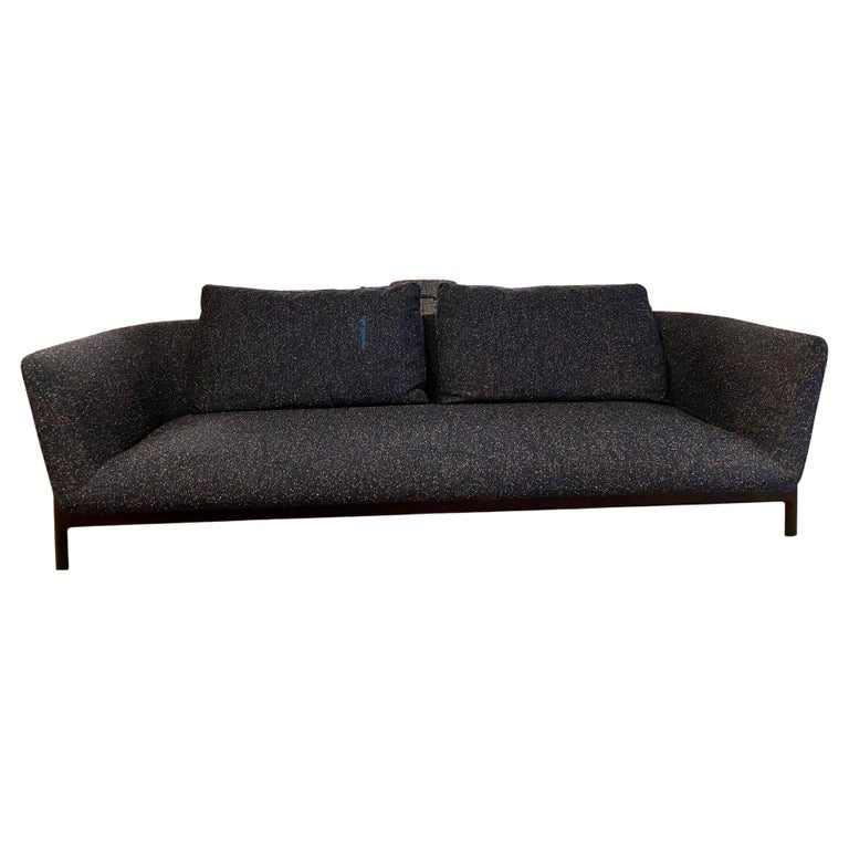 Bensen Loft Sofa Upholstered in Raf Simmons Fabric For Sale at 1stDibs
