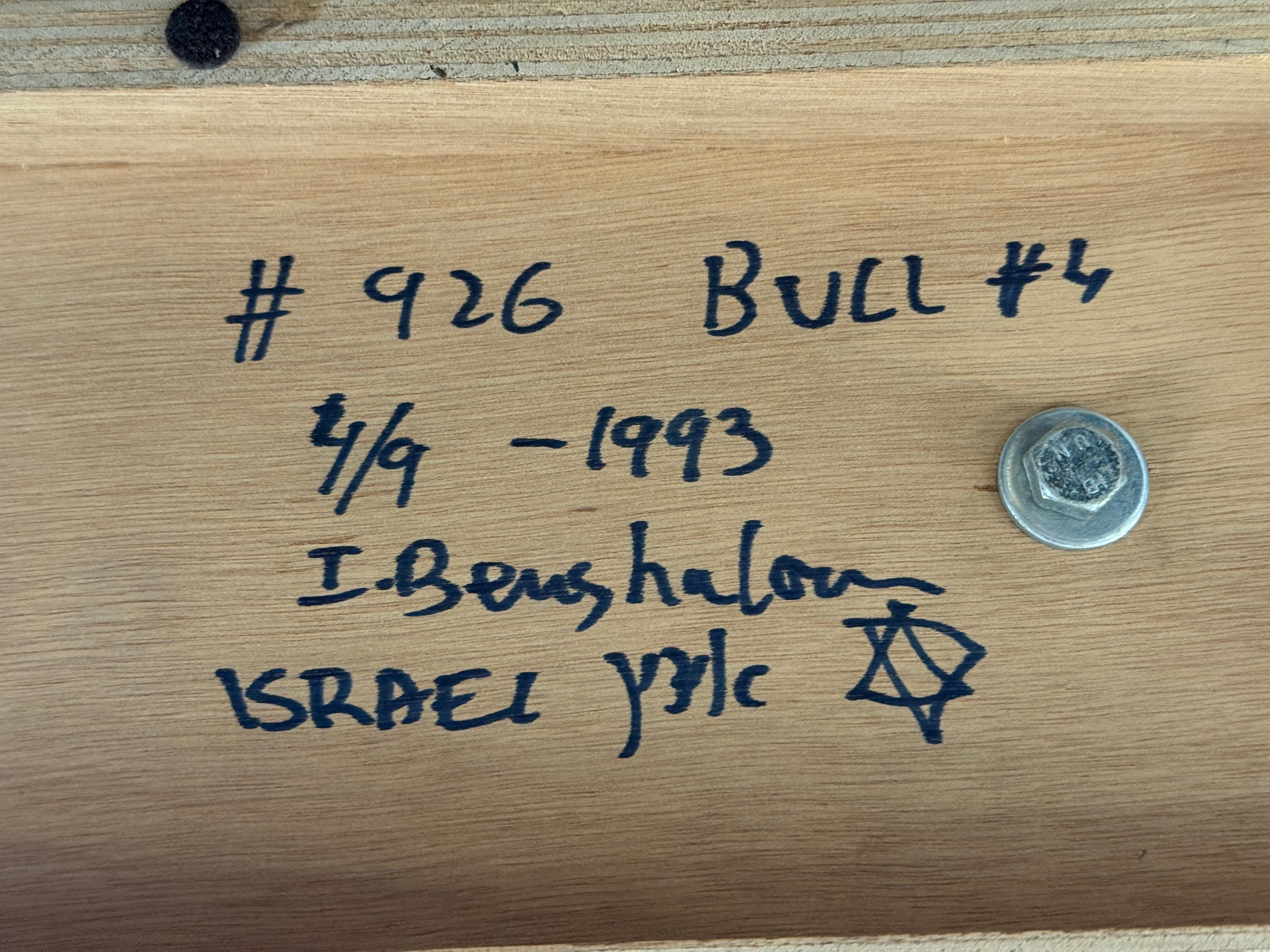 Ben Shalom 1993 Toro di Bronzo in vendita 4