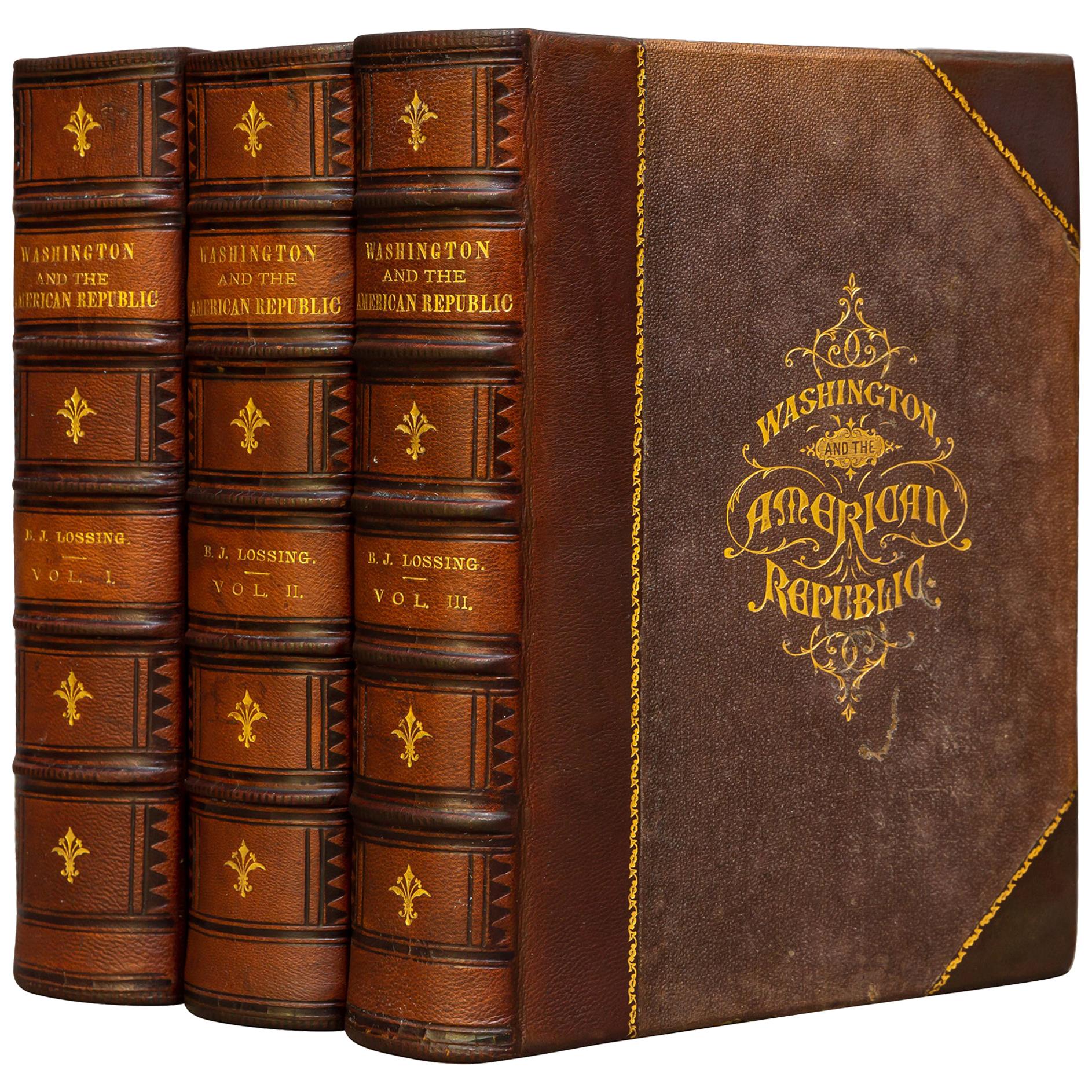 Benson J. Lossing, Washington and The American Republic at 1stDibs