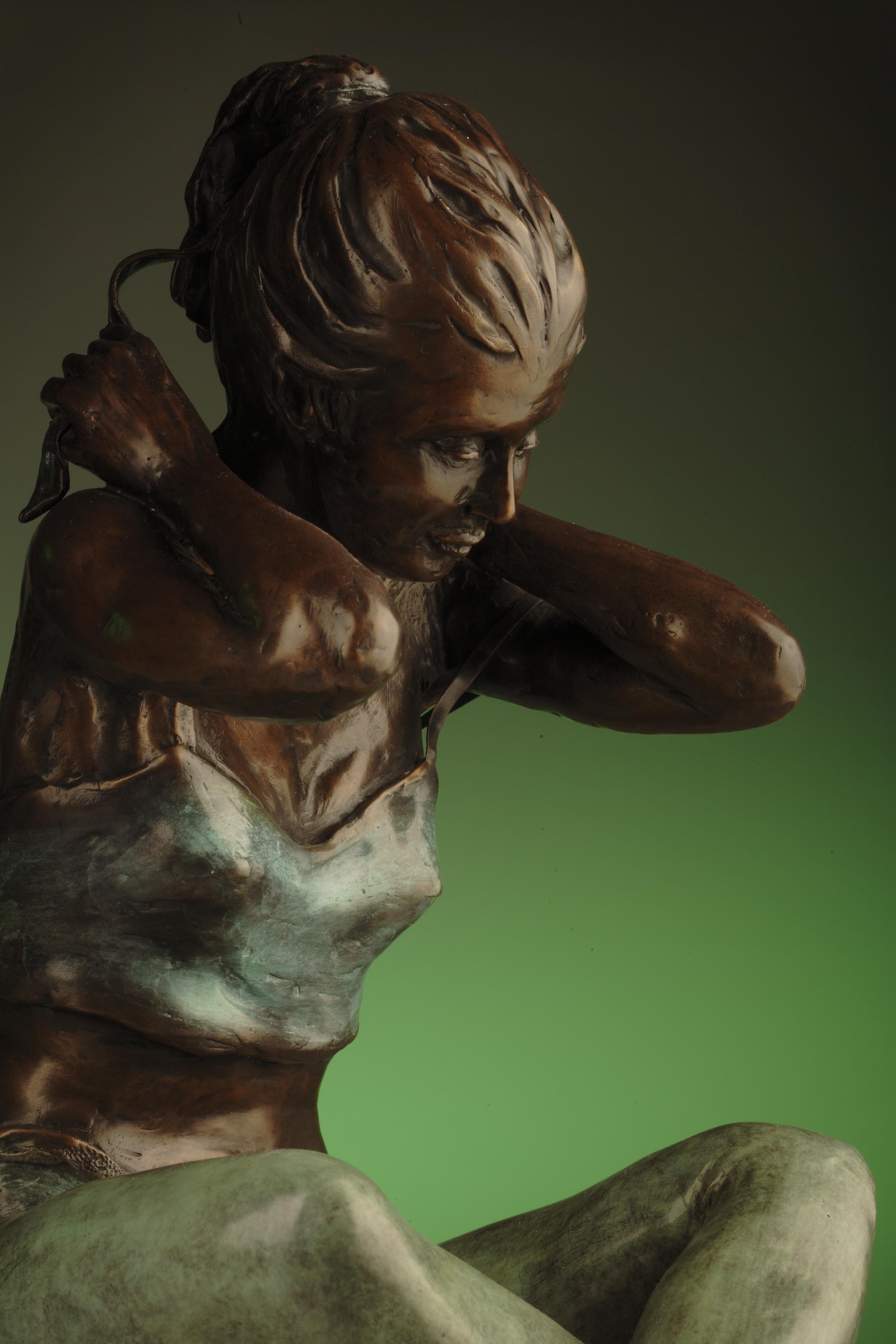 ballerina bronze sculpture