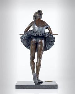 Contemporary  Solid Bronze sculpture of a ballerina 'Tutu' by Benson Landes