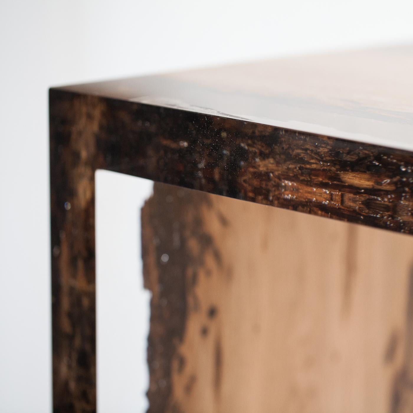 Resin Bent Bench