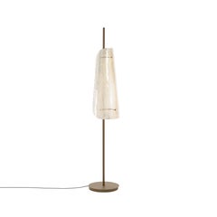 Bent Floor Light, European, Minimalist, Smoky Grey, German, Lighting, Bent One