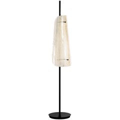 Bent Floor Light, European, Minimalist, Smoky Grey, German, Lighting, Bent One