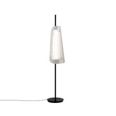 Bent Floor Light, European, Minimalist, Transparent, German, Lighting, Bent One