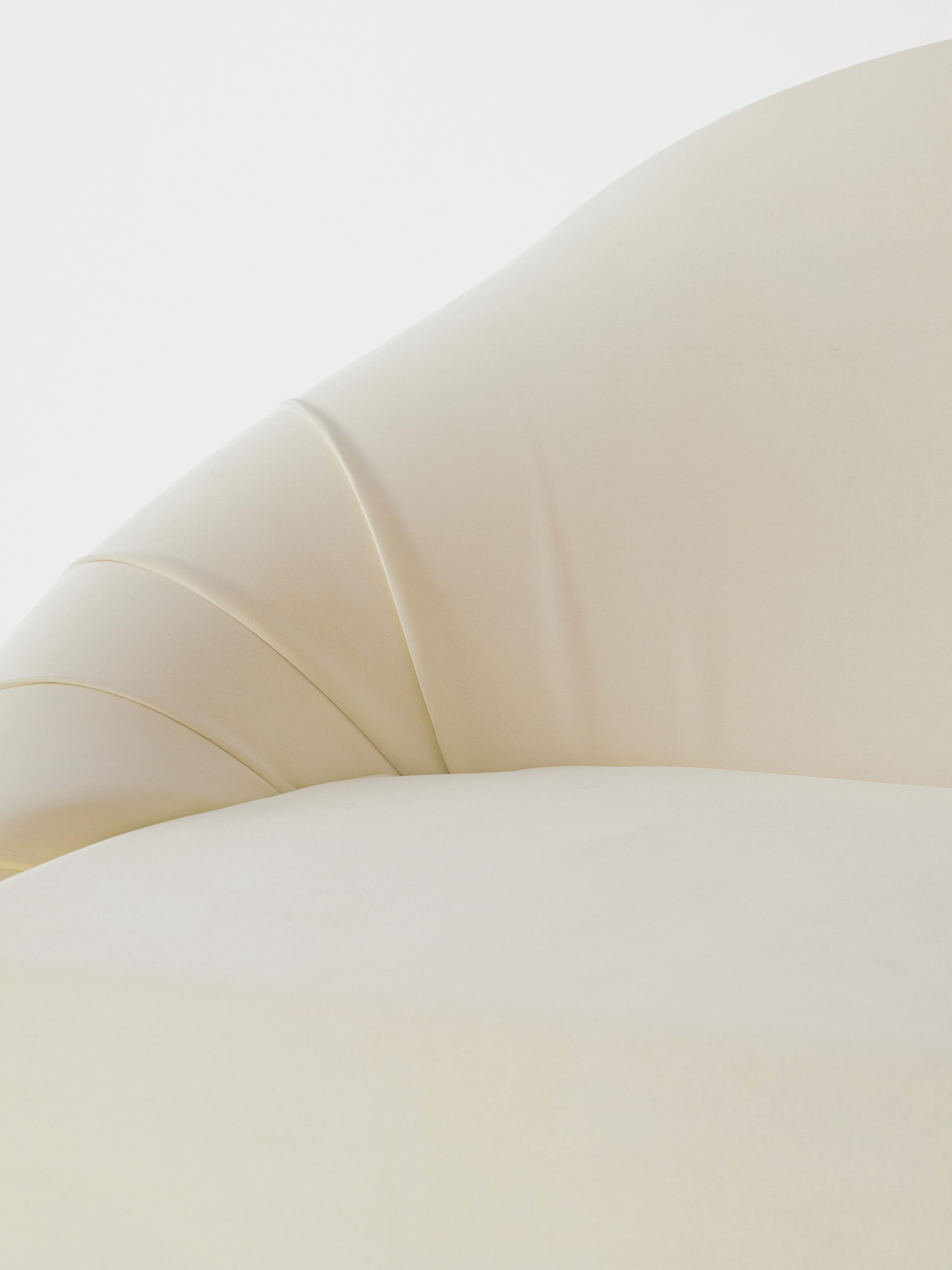 Kollektion 'Gebogener Schaumstoff, Metallrahmen', Sofa aus Schaumstoff und Textil '360º Diagonal'  (Spanisch) im Angebot