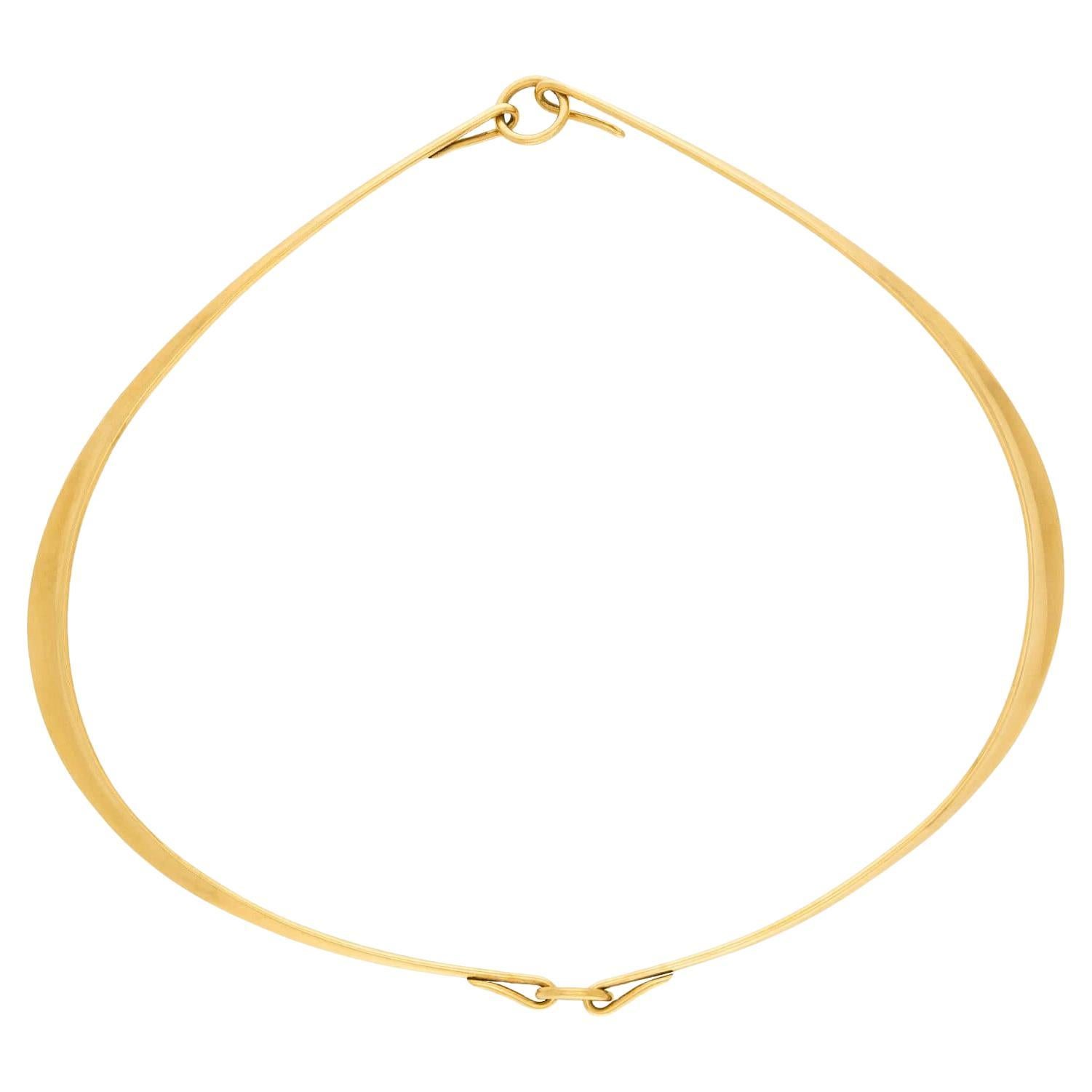 BENT GABRIELSEN Vintage 18k Collar Necklace