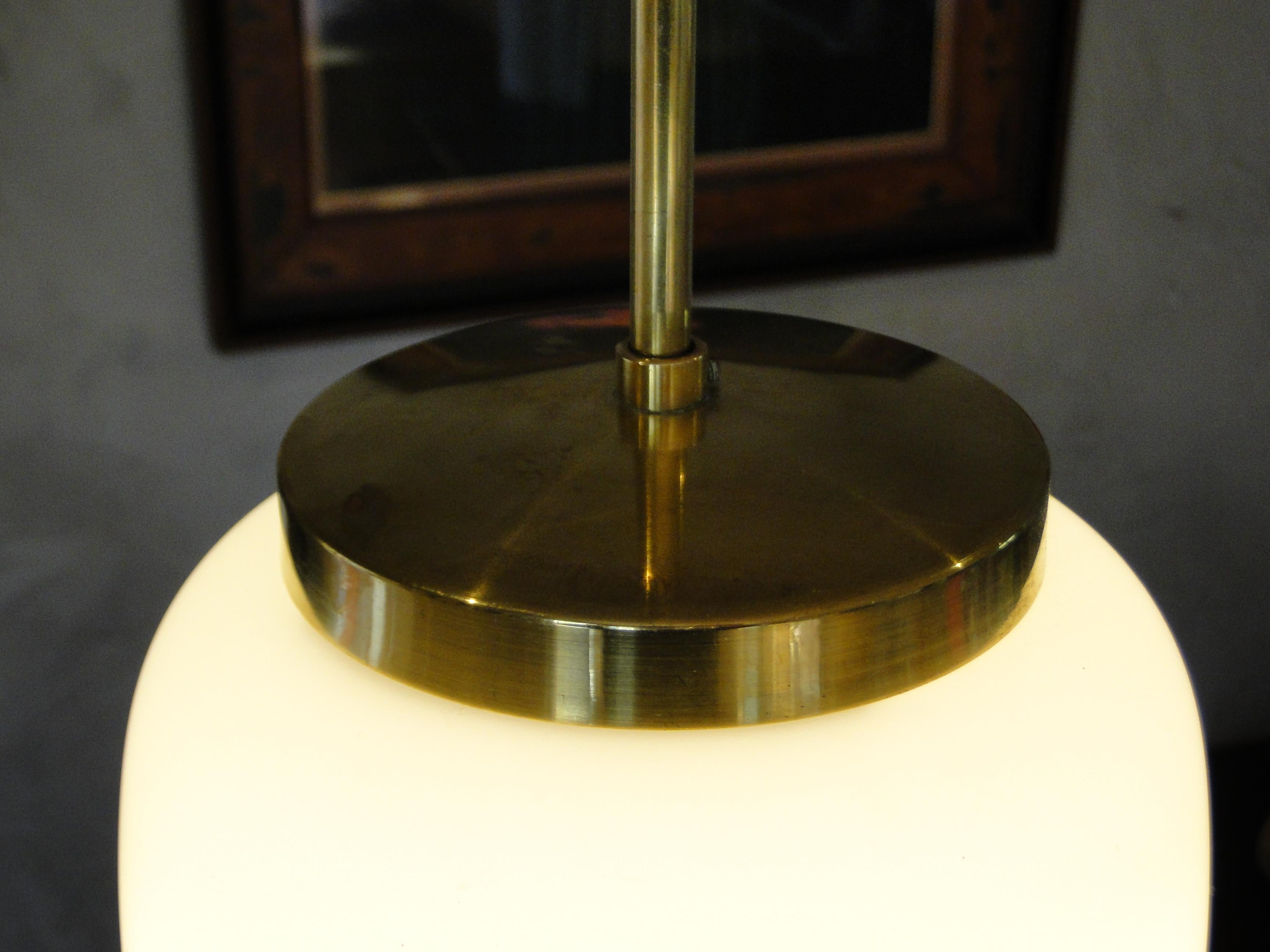 Gebogen Kalrby Vintage  XXL-Messing  Glas Royal Pendelleuchte  Lyfa Dänemark im Angebot 5