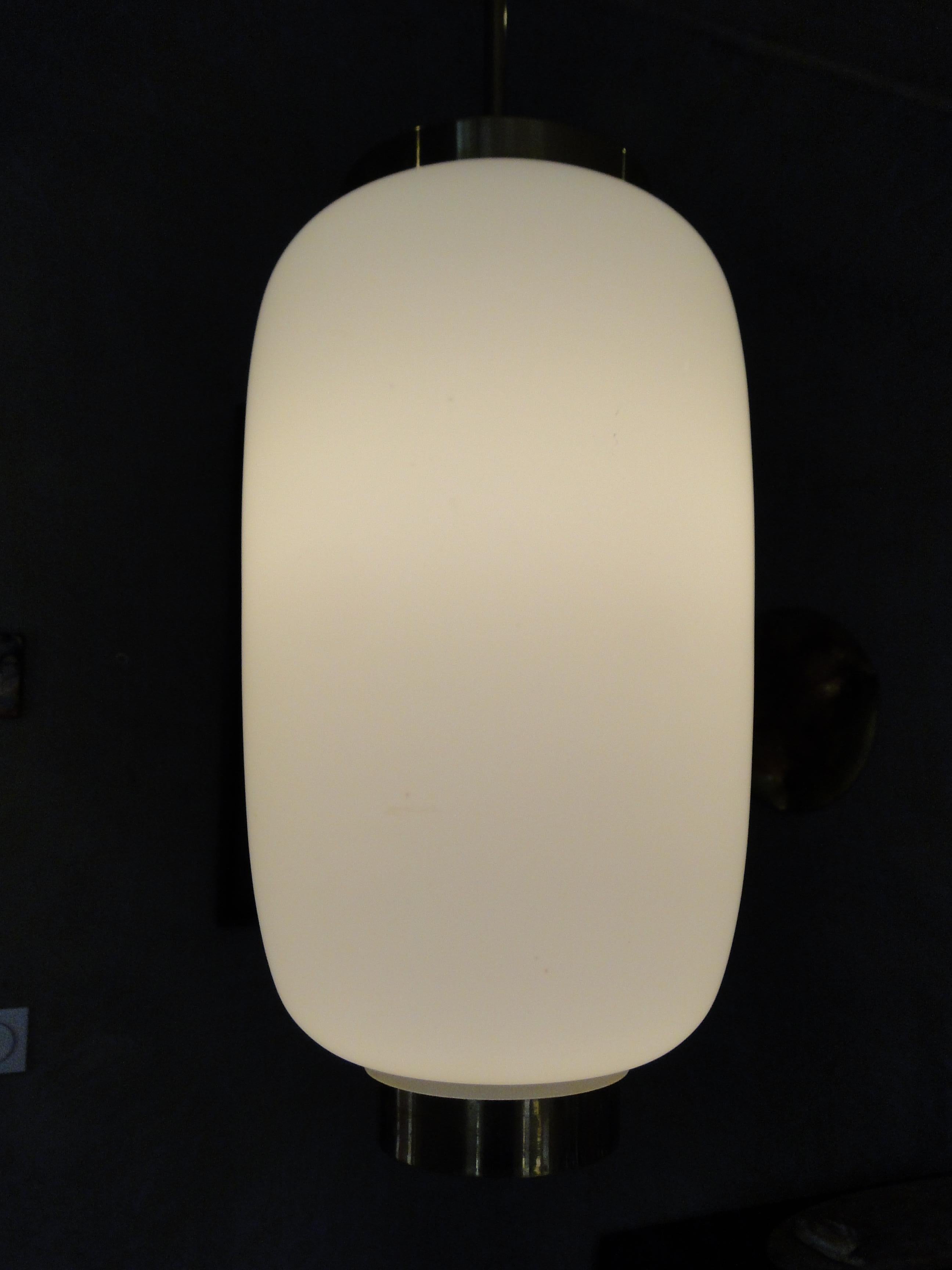 Gebogen Kalrby Vintage  XXL-Messing  Glas Royal Pendelleuchte  Lyfa Dänemark im Angebot 7