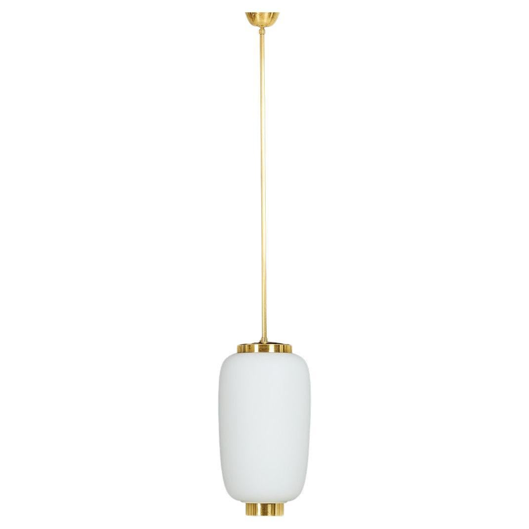 Gebogen Kalrby Vintage  XXL-Messing  Glas Royal Pendelleuchte  Lyfa Dänemark