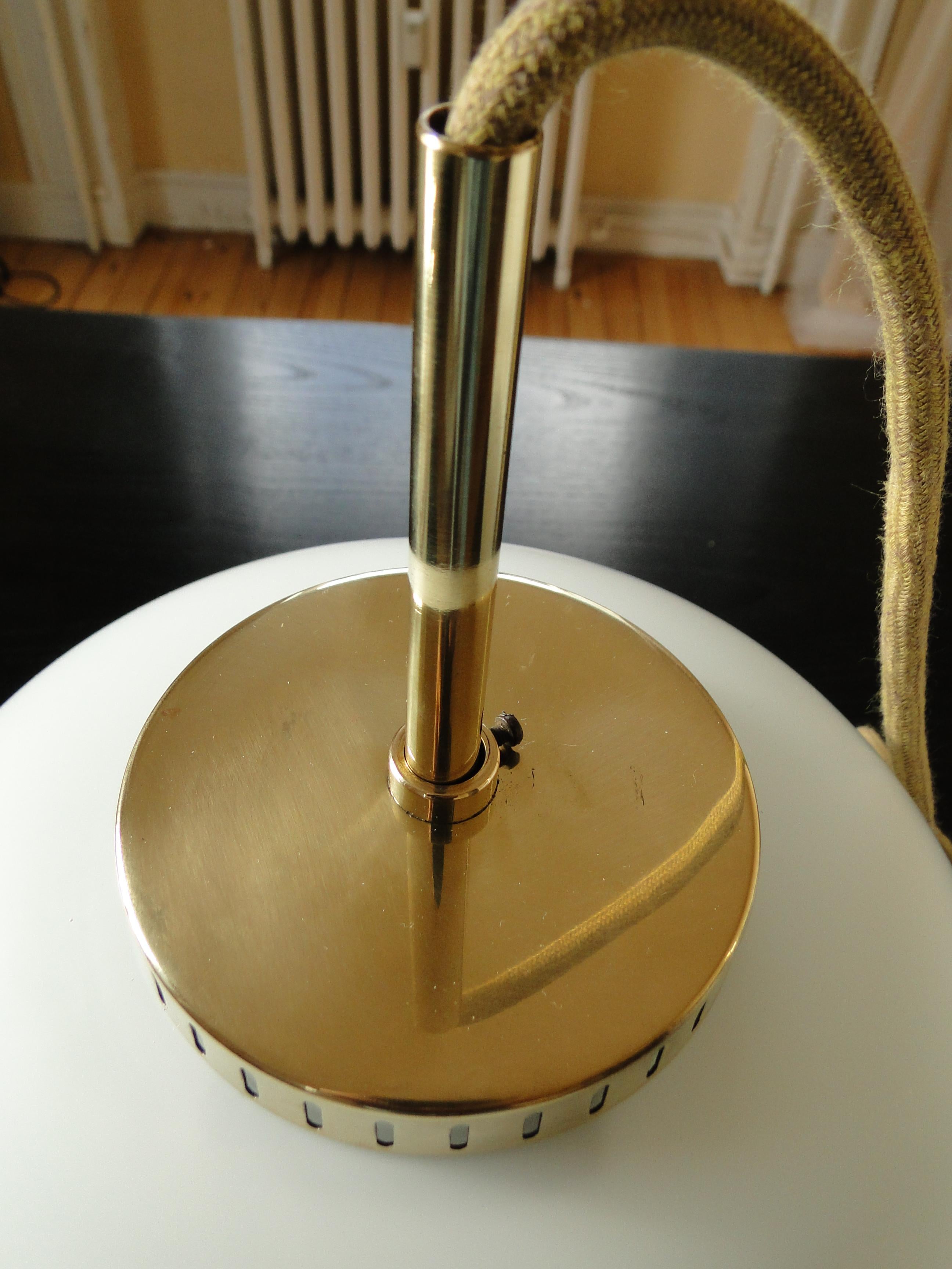 Bent Karlby 12 Brass Glass Kina Pendant Lamp Lyfa Denmark 9