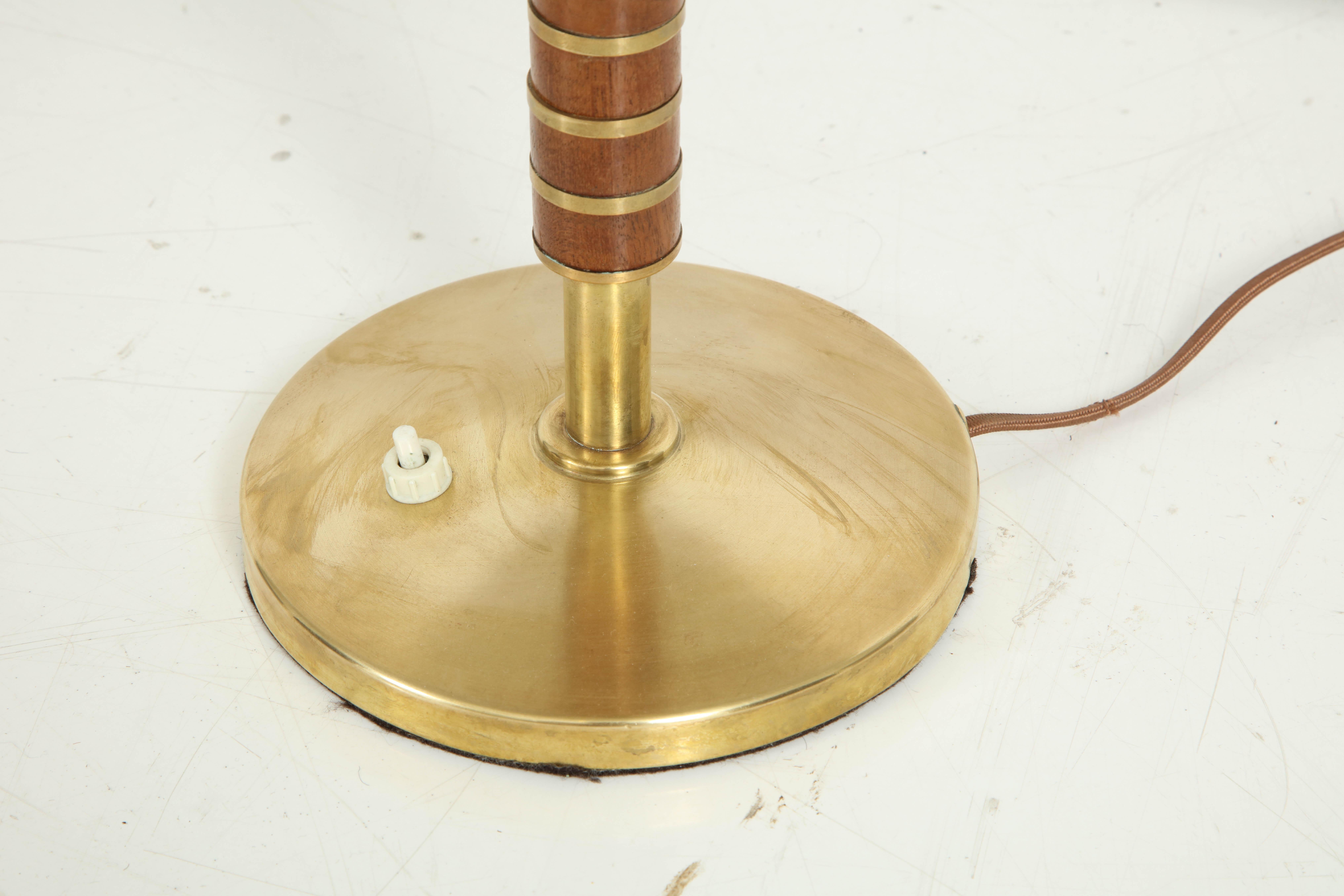 Bent Karlby Brass Table Lamp for Lyfa, circa 1956 1
