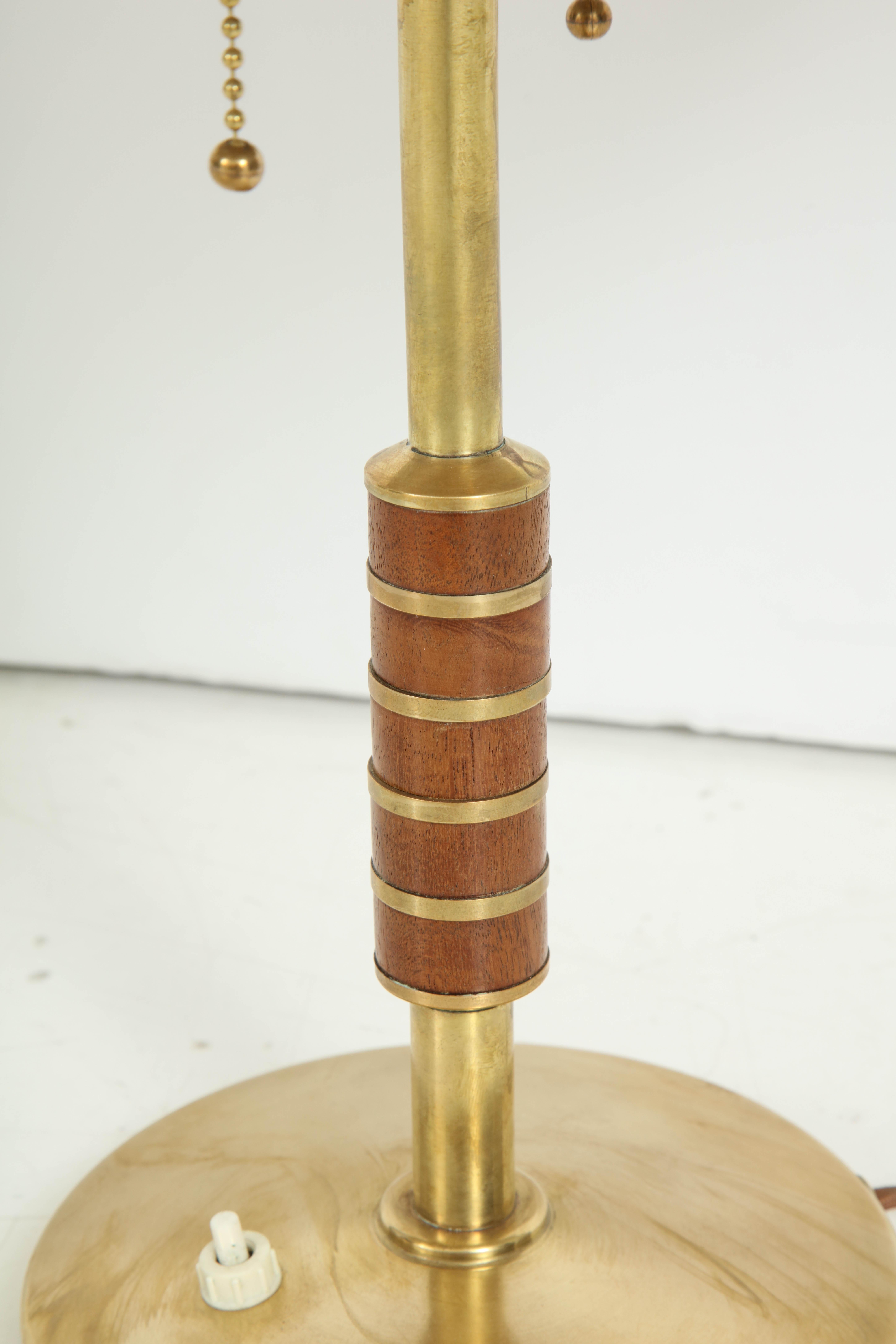 Bent Karlby Brass Table Lamp for Lyfa, circa 1956 2