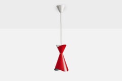 Bent Karlby, lampada a sospensione, metallo, Danimarca, anni '50