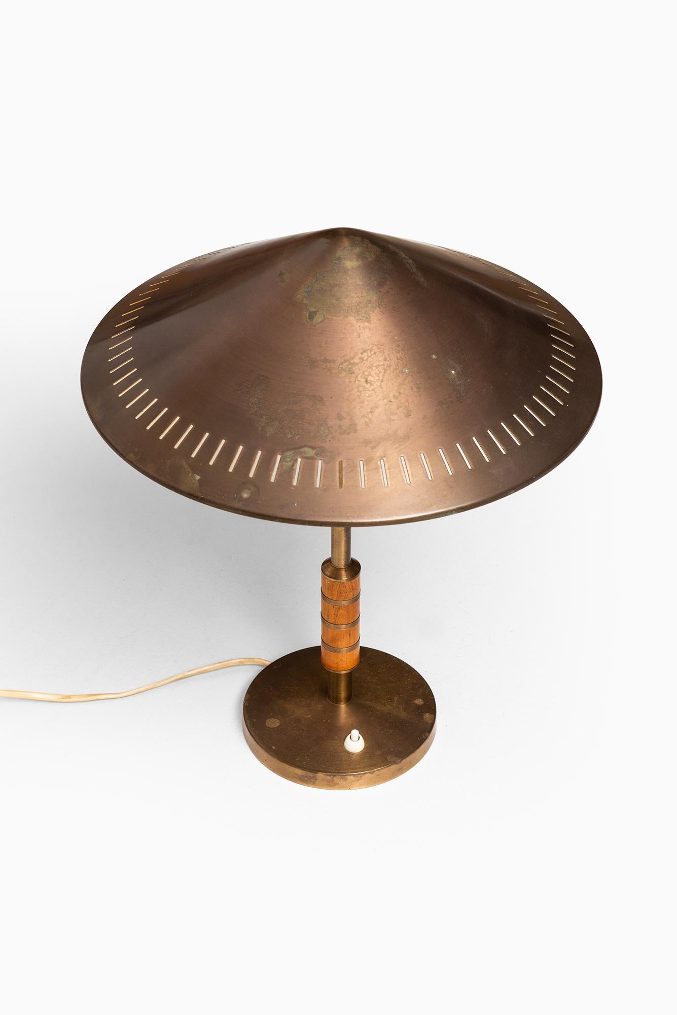 Danish Bent Karlby Table Lamp Produced by Lyfa in Denmark