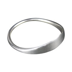 Bent Knudsen Sterling Silver Denmark 1950s Cuff Bracelet
