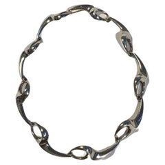 Bent Knudsen Sterling Silver Necklace No 46