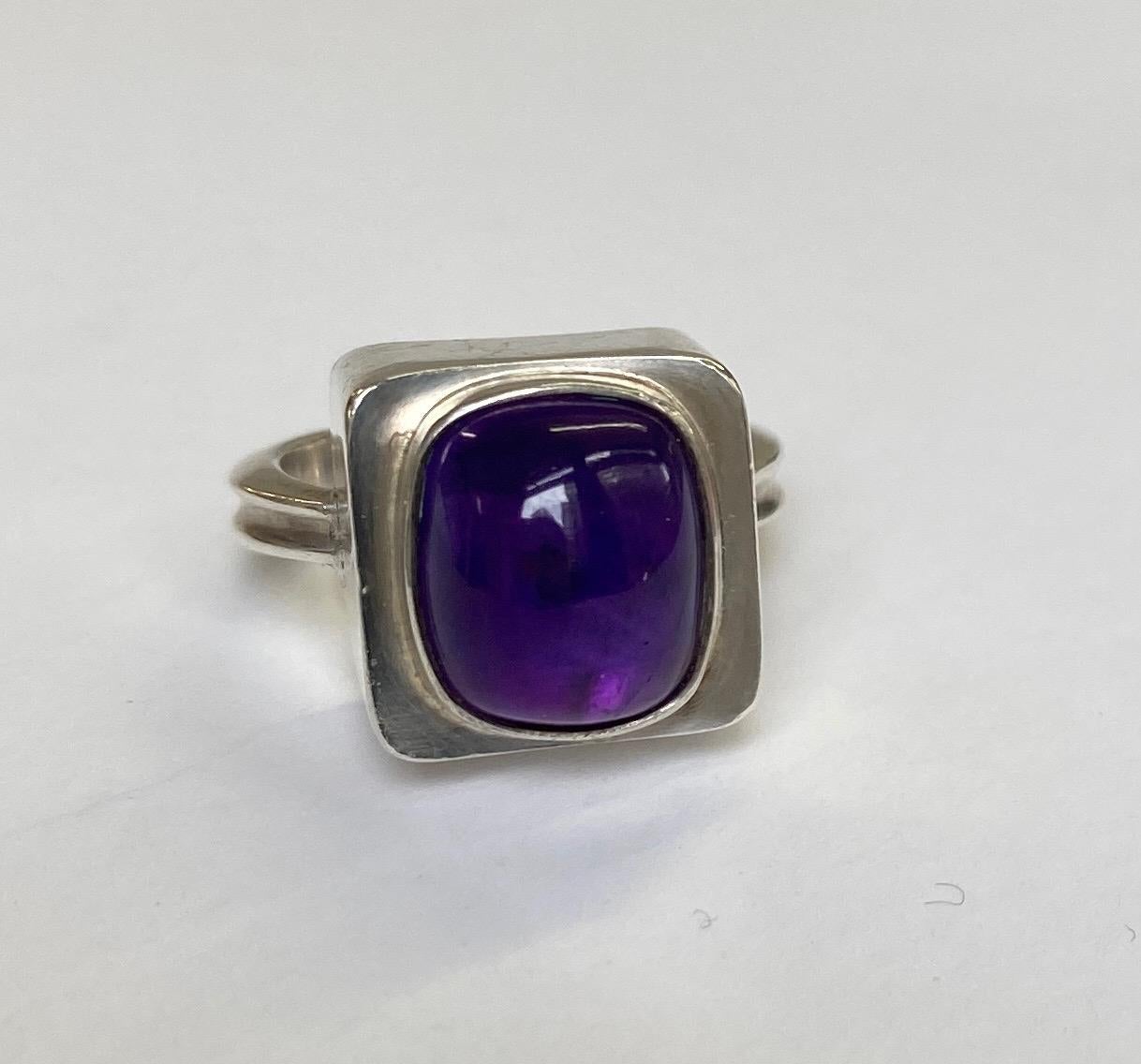 Bent Knudsen Sterling Silver Ring with Amethyst




Designer: Bent Knudsen

Maker: Bent Knudsen

Design #:

Circa:

Dimensions:

Country of Origin: Denmark

INV NO: Ring-03

**BENT KNUDSENBent Knudsen (b.1924) and his wife Anni started a