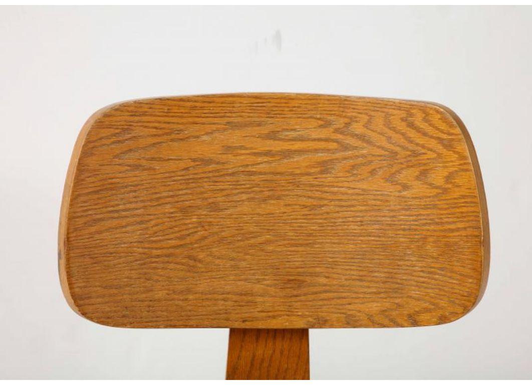 Stuhl aus gebogenem Sperrholz, Modell 18 von Bruno Weir für Thonet, um 1950 im Angebot 3