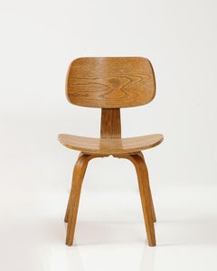 Bent Plywood Chair, Model 18 by Bruno Weir for Thonet, c. 1950