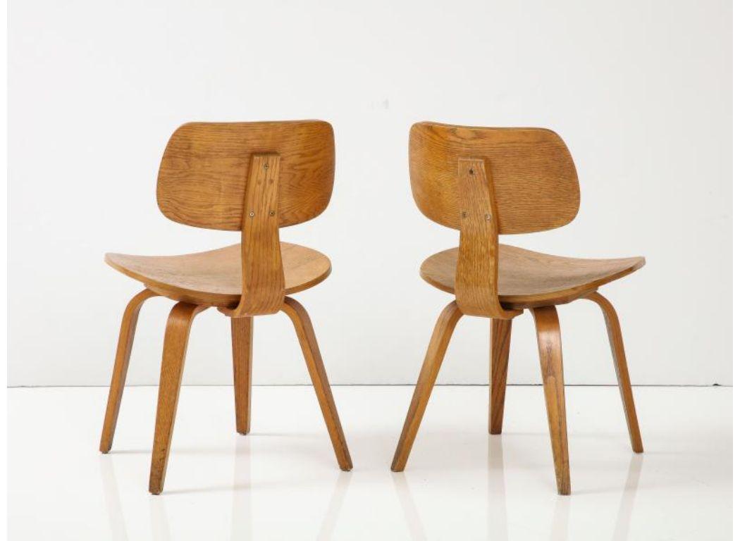 Bent Plywood Chair, Model 18 by Bruno Weir for Thonet, c. 1950 For Sale 1