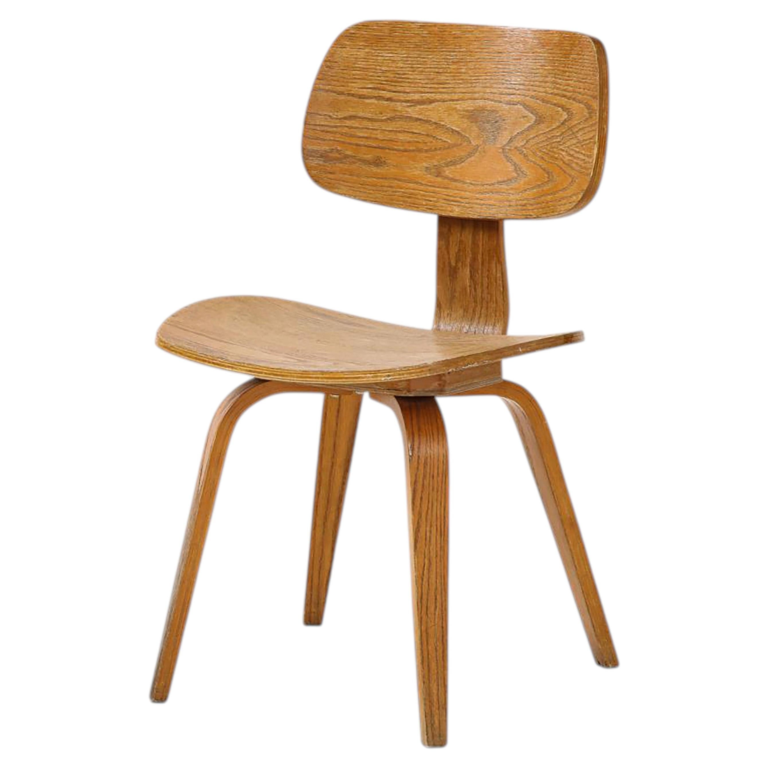 Bent Plywood Chair, Model 18 by Bruno Weir for Thonet, c. 1950