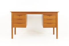 Bent Silberg Mobler Mid Century Danish Teak Desk