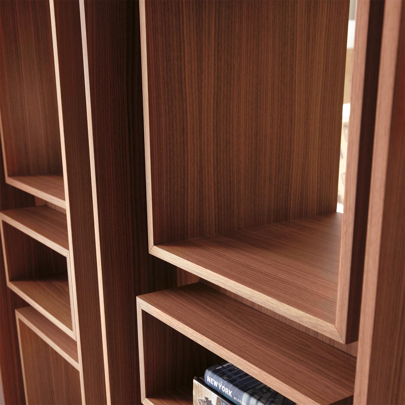 Bent Single Bookcase For Sale 1