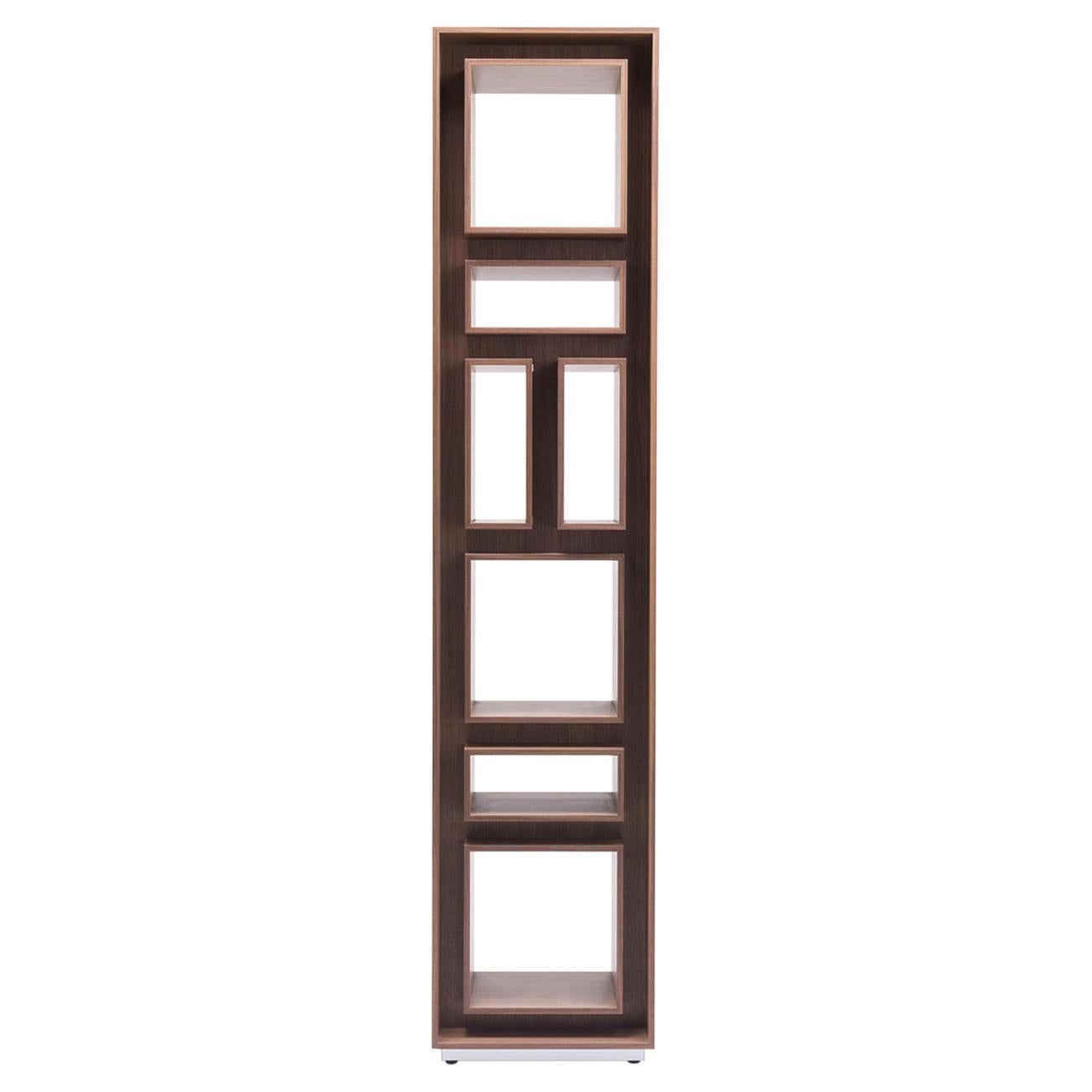 Bent Single Bookcase For Sale