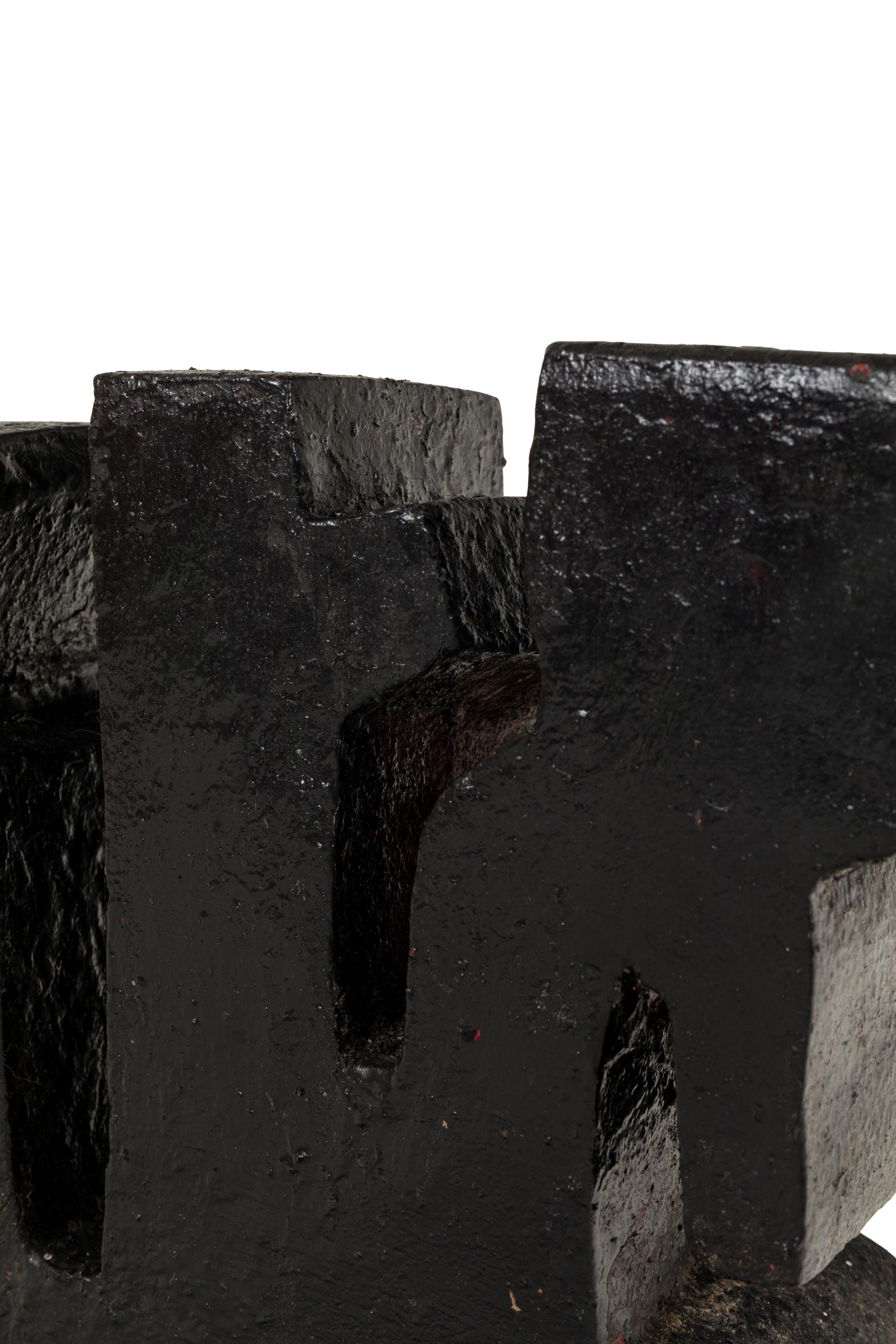 Steel Bent Sorensen Abstract Sculpture, Denmark, 1970s