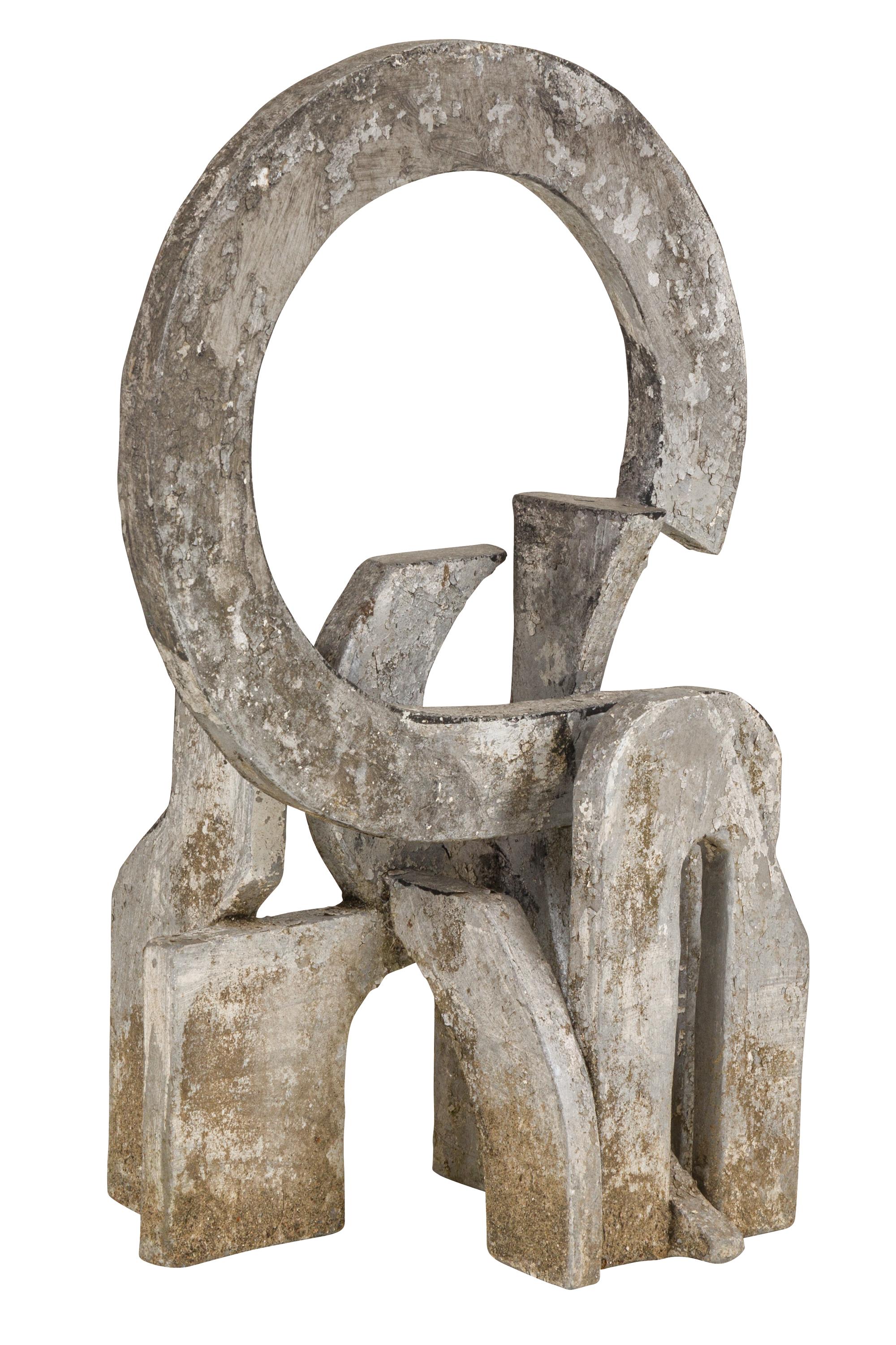 Bent Sørensen is best known as a sculptor but started out as a painter. Around 1948 he met the group of Danish and international artists connected to the Galerie Denise René in Paris. Sørensen sculptures often contain a sharpness, this sculpture
