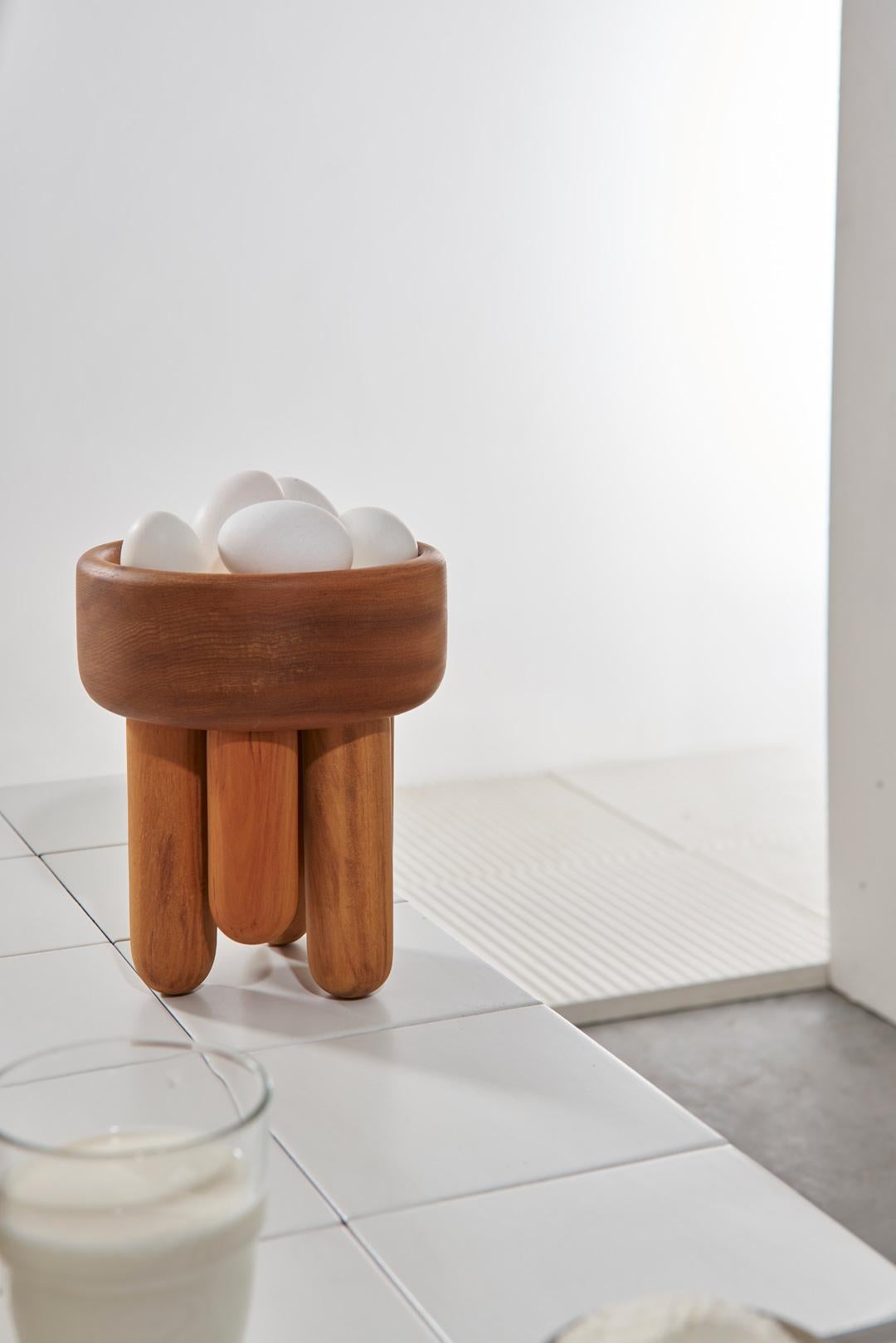 Minimalist Benta Collection, Big Wooden Bowl For Sale
