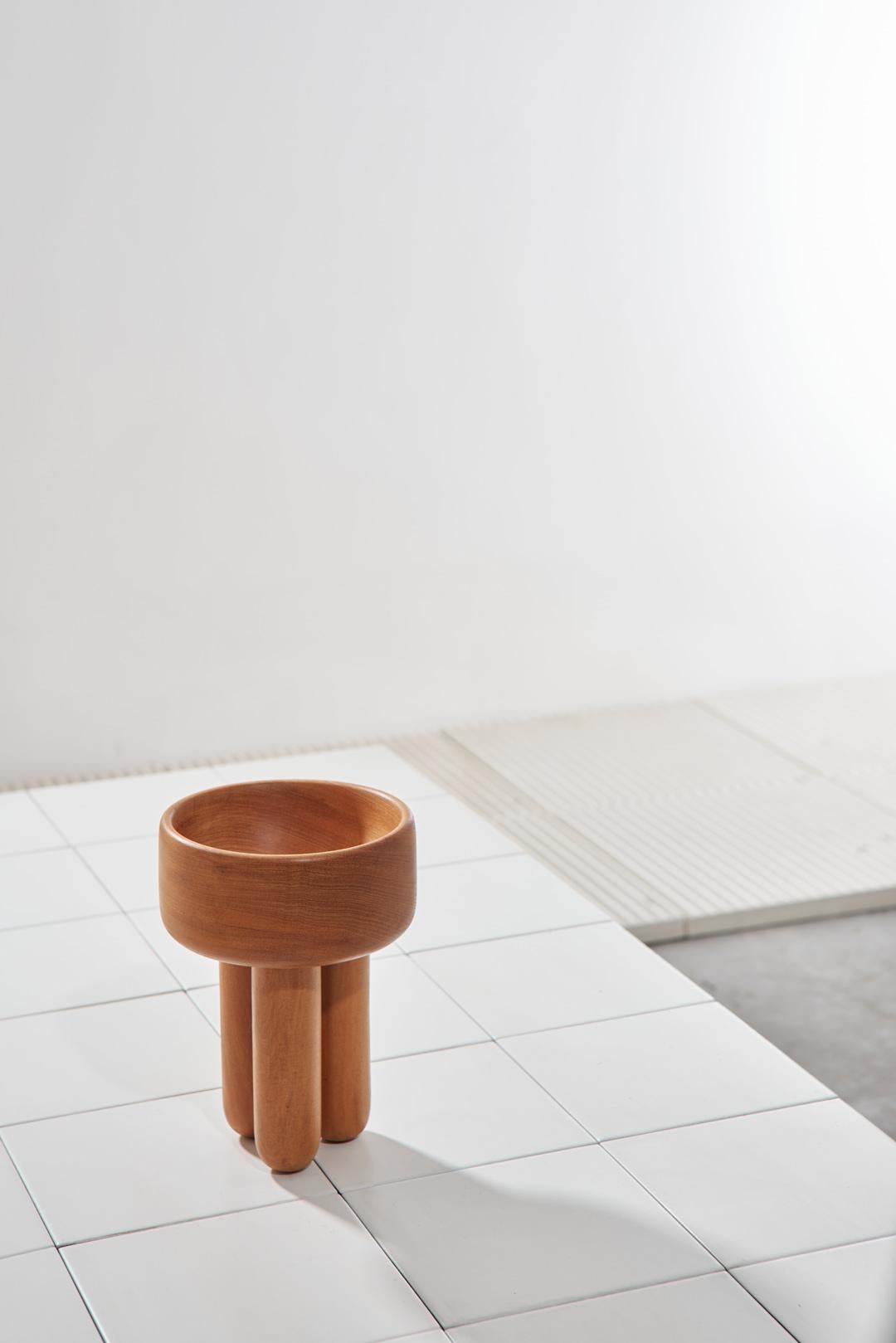 Minimalist Benta Collection, Small Wooden Bowl For Sale