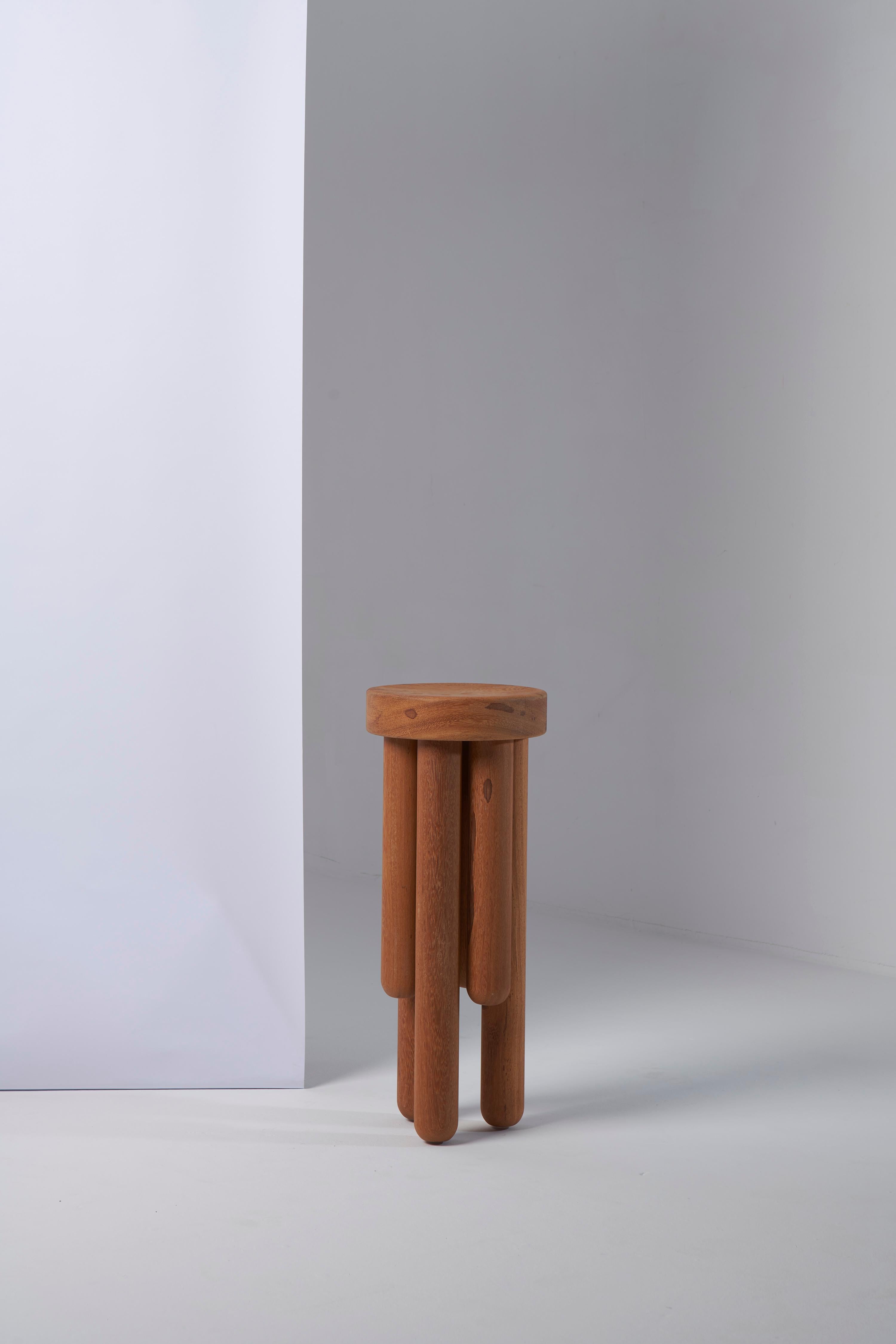 Contemporary Benta Collection, Wooden Side Table Trio For Sale